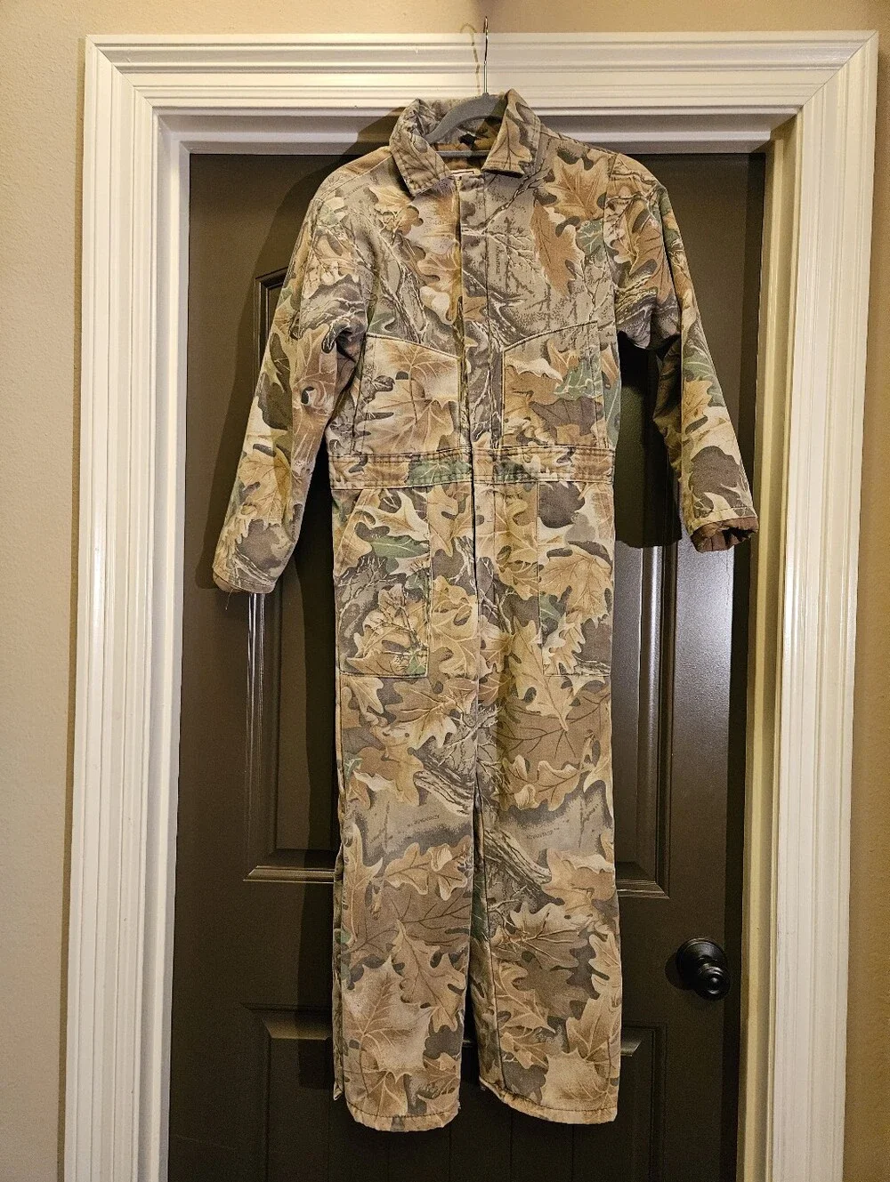 Walls Youth Blizzard Pruf Insulated Camo Coveralls - 14 Regular